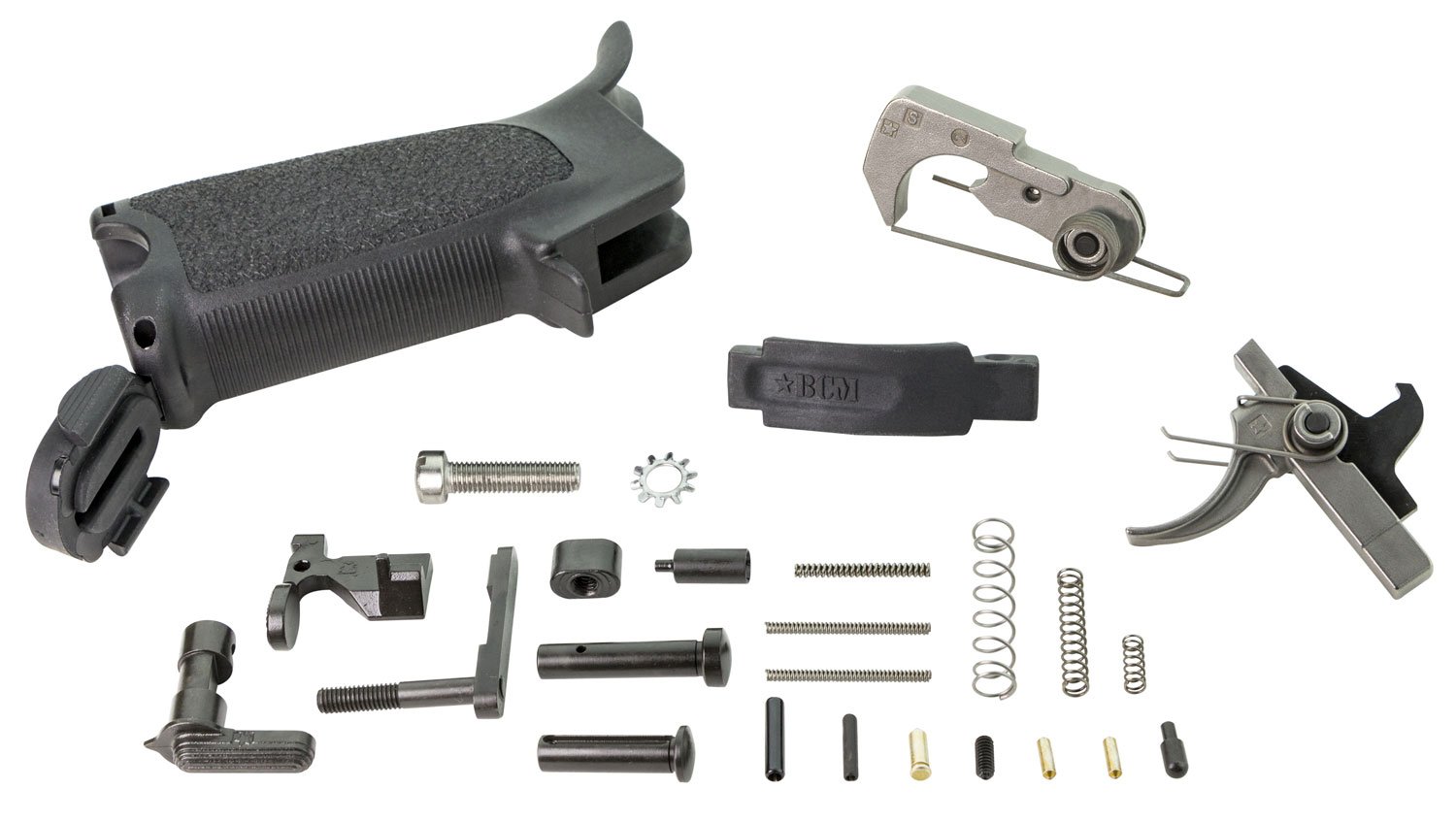BCM ELPKBLK AR-15 Enhanced Lower Parts Kit Mil-Spec 223 Black - BCM - 223