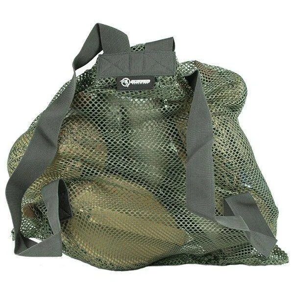 Rock Ridge Outdoors Cupped Large Mesh Duck Decoy Bag Carries 24 Decoys - Rock Ridge Outdoors
