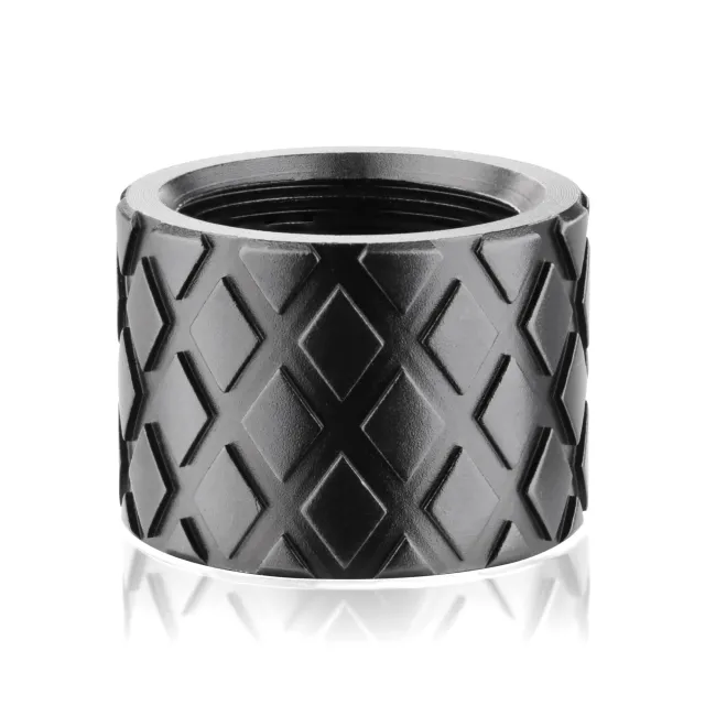 Backup Tactical HASH-BLK Pistol Thread Protector, Black, 1/2 x 28 RH