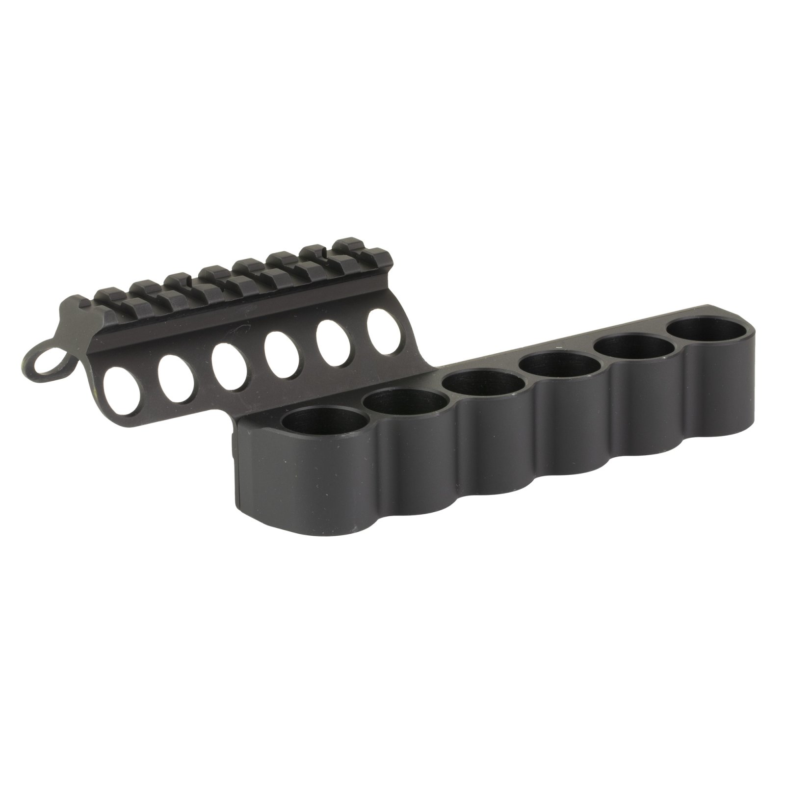 Mesa Tactical SureShell 94270 6-Shell Side Saddle Rail Aluminum Black - Mesa Tactical