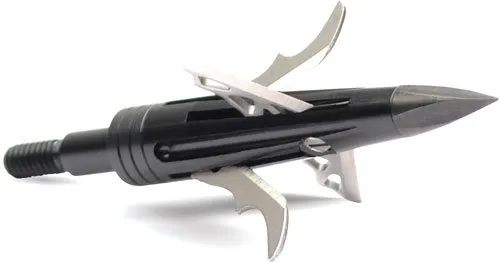 NAP NAP60DKX10 DK4 Mechanical Broadhead 100GR 3-Pack Black - New Archery Products