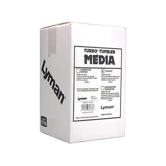 Lyman LARGE TUFNUT Untreated Case Cleaning Media 7631337