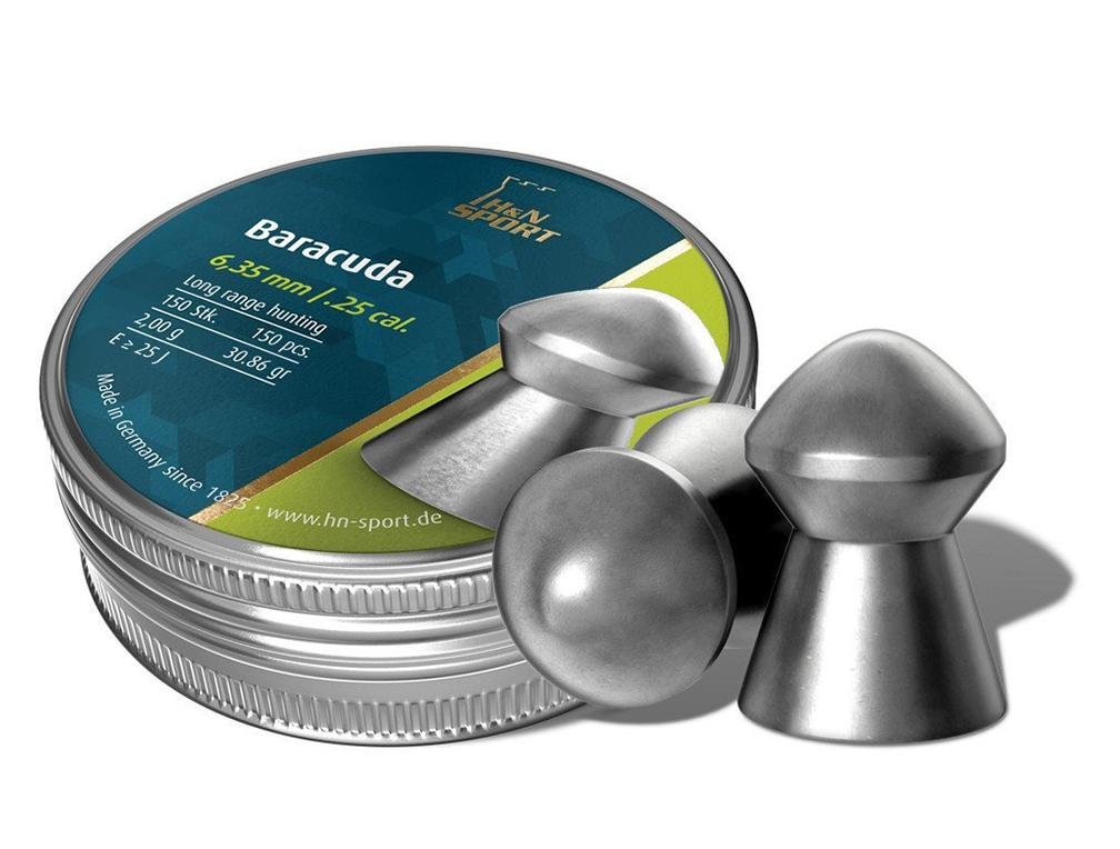 Buy H&N Baracuda Lead Pellets 30.86 Grain .25 cal. 150 Pack online