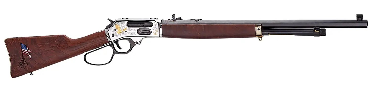 Henry Spirit of the Corps 250th .45-70 GOV 22 In 4rd Brass - Henry Repeating Arms - 45-70 GOV