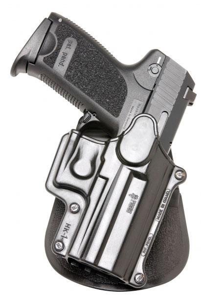 Fobus HK1RP Roto Paddle Holster Right Hand Black for HK USP Compact - First Samco/Fobus