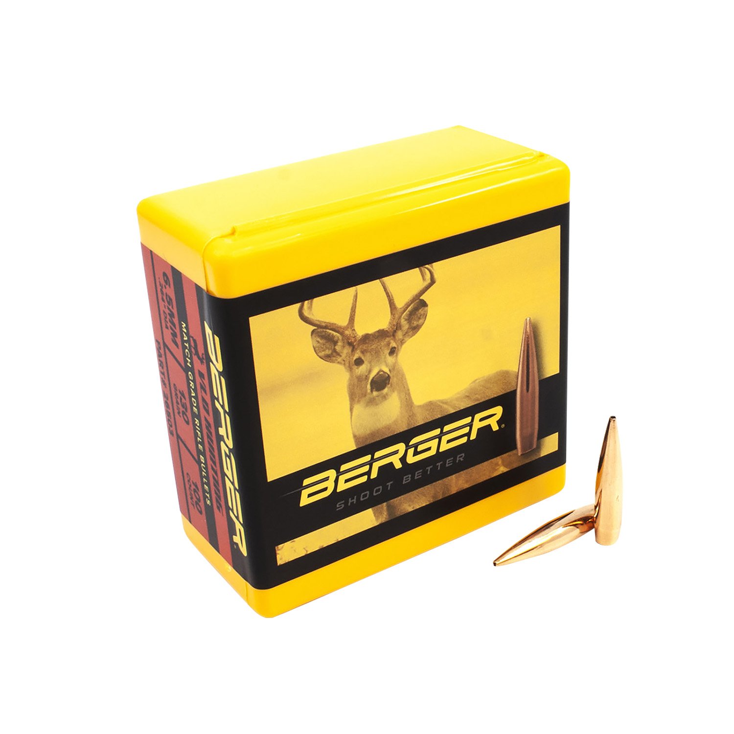 Berger Bullets Match Grade Hunting Bullets 6.5mm .264 130 Gr - Berger Bullets - 6.5mm