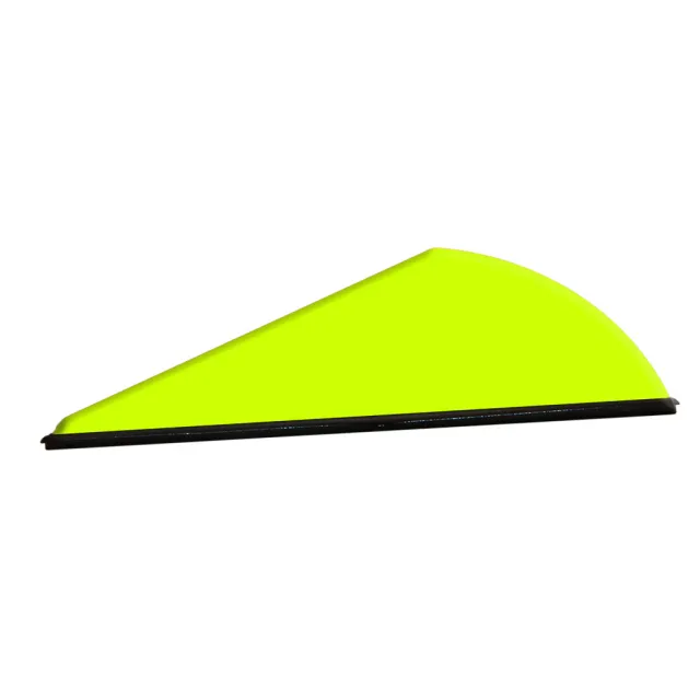 Q2i Q1046 Rapt-X Vanes Neon Yellow 100pk, High-Profile, 2" Length - Q2i