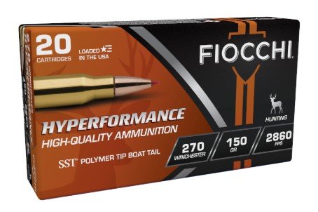 Buy Fiocchi 270HSB Hyperformance 270Win 150gr SST 20 Rounds Box online