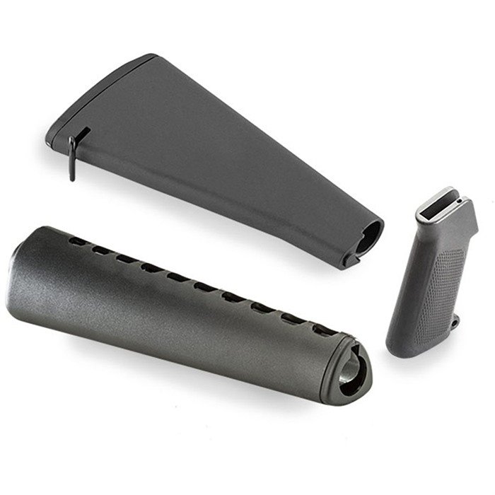 Luth-AR Retro A1 Complete AR-15 Furniture Kit Black Fixed Stock - Luth-AR