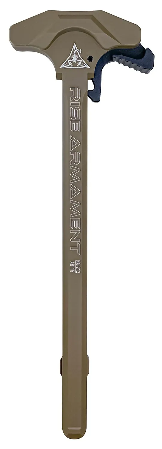 Rise Armament RA-212 FDE Extended Charging Handle 7075-T6 Aluminum - Rise Armament - RA-212