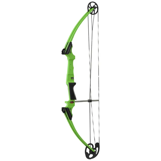 Genesis 10479 Bow Green LH, 10-20 lbs, 15-30" Draw, 35.5" Axle, Aluminum Riser - Genesis Arms