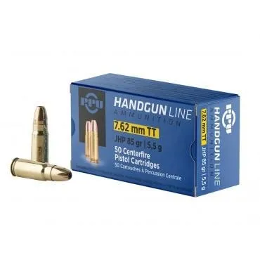 Prvi Partizan PPD7T 7.62x25mm Tokarev 85gr JHP 50 Rounds - Prvi Partizan - 7.62x25mm Tokarev