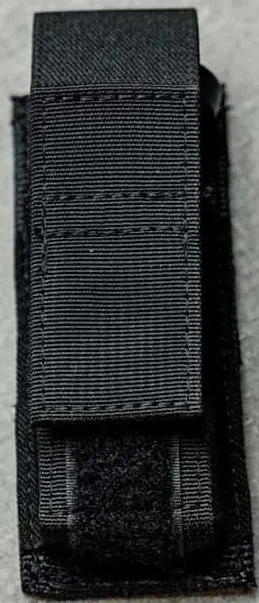 GunfightersINC AOKMGBLK Kenai Magazine Pouch, Nylon, Velcro, Black
