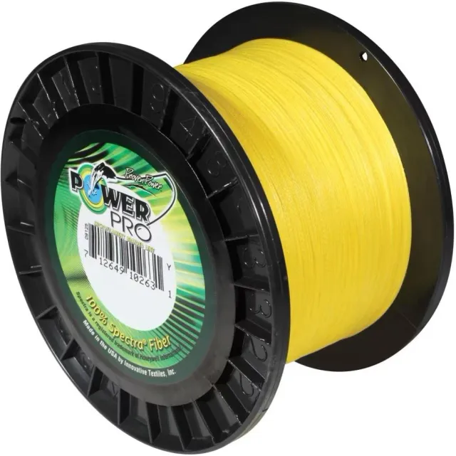 POWER 303000Y 30# 3000yd Yellow Spectra Braided Line