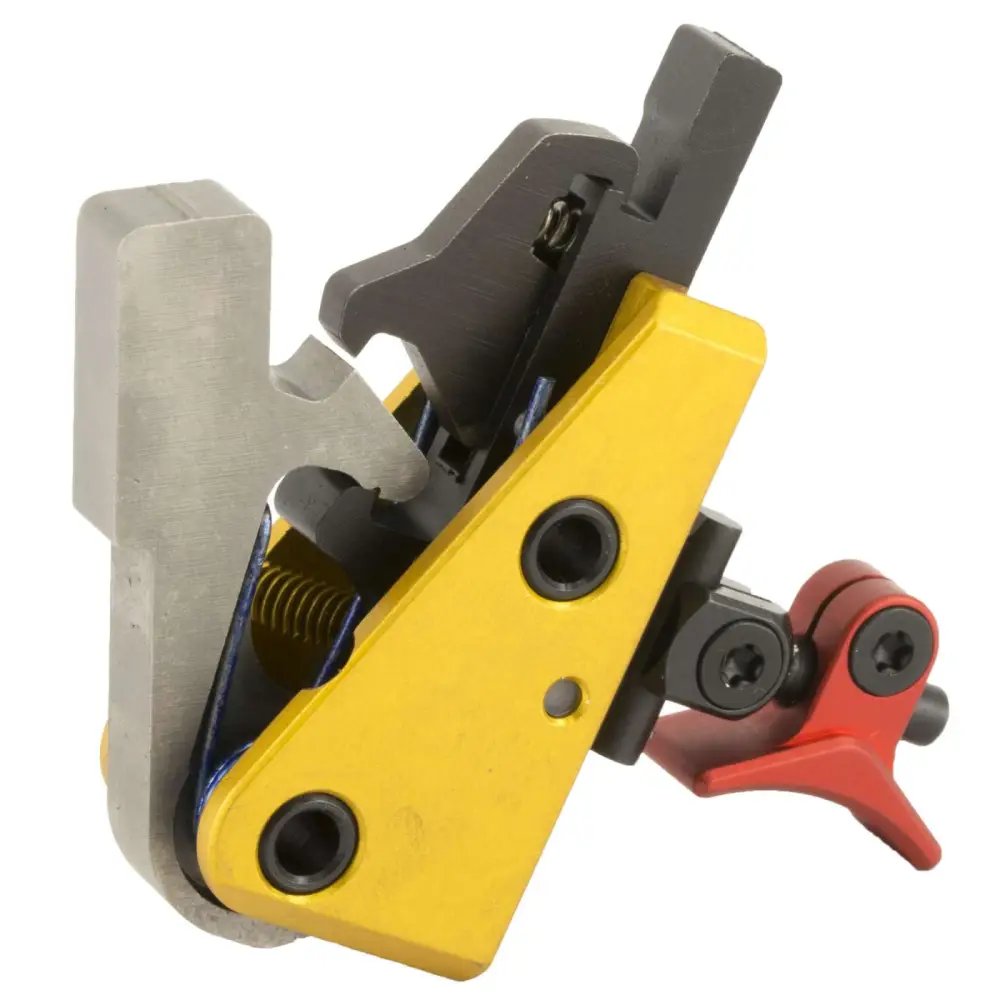 Timney Triggers 660CE Calvin Elite 1.5 lb AR Trigger Black/Gold Finish - Timney Triggers