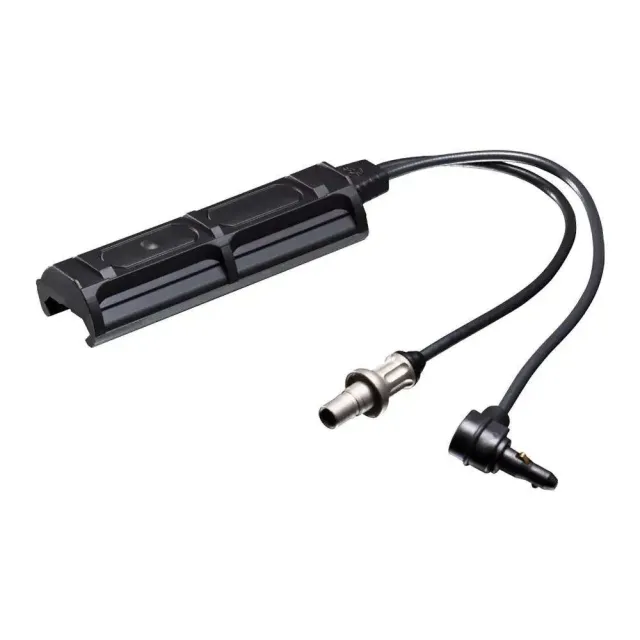 Surefire SR07-D-IT Remote Dual Switch, 7" Cable, Black, Momentary/Constant - SureFire