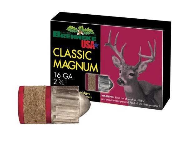 Buy Brenneke Classic Magnum Slugs 16 ga. 2 3/4 in 1 oz. 5 rd. online