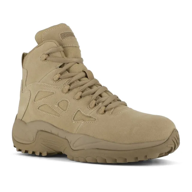 Reebok Rapid Response 6In Stealth Composite Toe Desert Tan