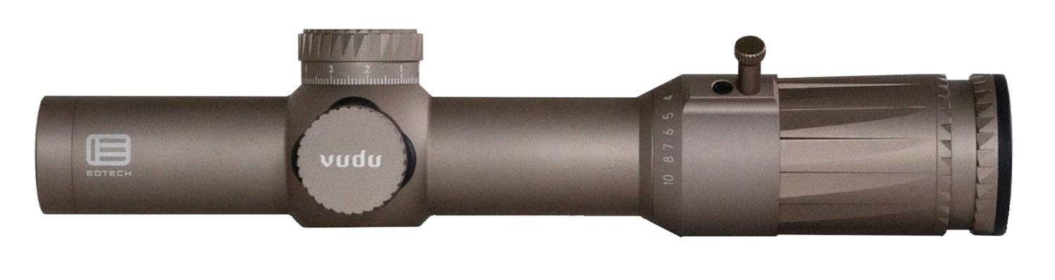 EOTech Vudu 1-10x28mm 34mm Tube Illuminated Red SR4 Reticle Tan - EOTech - 28MM
