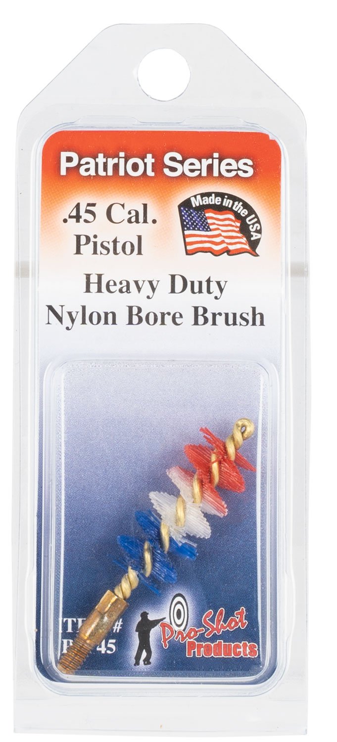 Buy Pro-Shot PSP45 Patriot Series Bore Brush .45 Cal Pistol #8-32 Thread Nyl... online