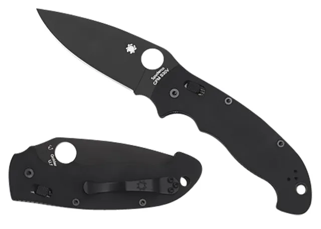 Spyderco C95GPBBK2 Manix 2 XL Black G10 Knife CPMS30V Blade - Spyderco