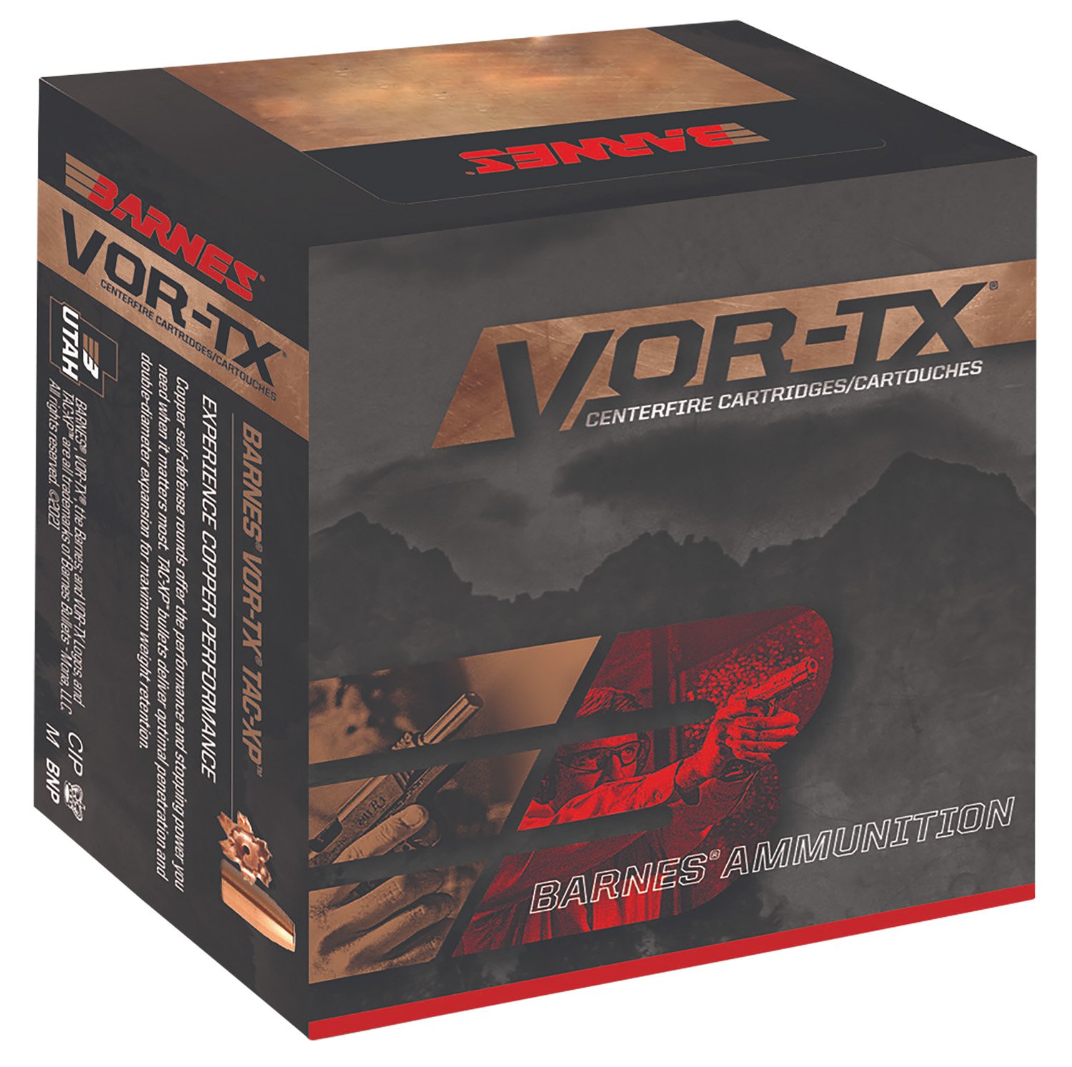Barnes VOR-TX 44 Rem Mag 225 Grain XPB 20 Rounds Per Box - Barnes Bullets - 44 Rem Mag