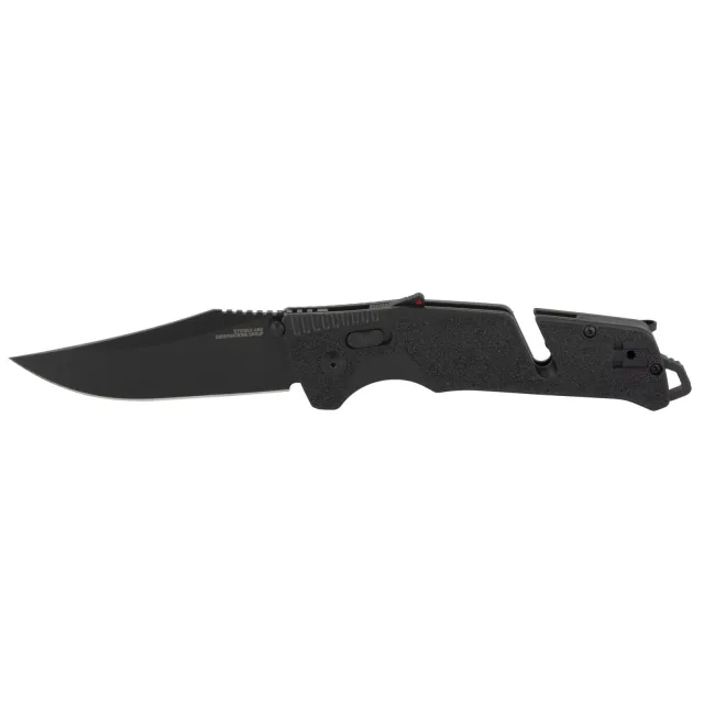 SOG 11-12-05-41 Trident AT Blackout 3.7" Assisted Open Folding Knife - SOG for sale at Smoke Wagon Firearms