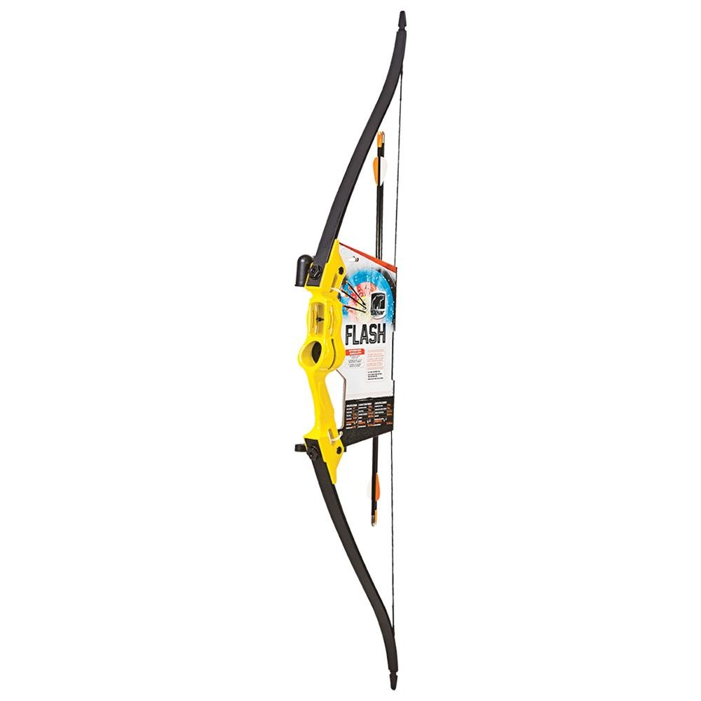 Bear Archery Flash AYS500YW Youth Bow 18lb Ambidextrous Yellow - Escalade Sports DBA Bear Archery