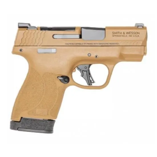 Smith & Wesson 13649U M&P Shield Plus 9mm 10rd 3.1" FDE Optics Ready Used