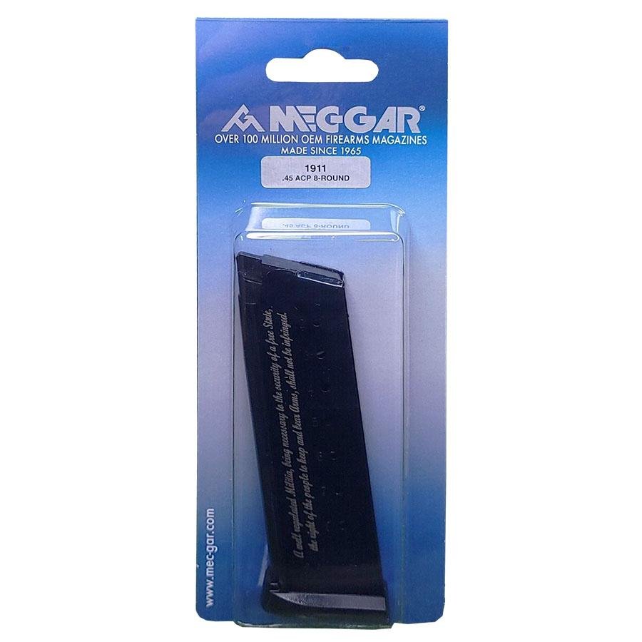 Buy Mec-Gar 1911 Magazine .45 ACP 2nd Amendment Engraved Blued Steel 8/rd online