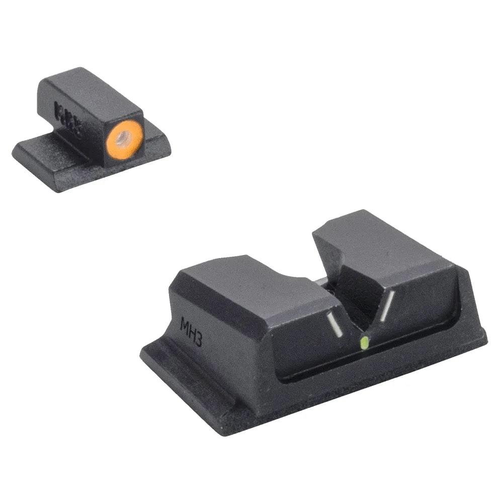 Buy Meprolight 417103131 Hyper Bright V-Sight Set S&W M&P Green/Orange online