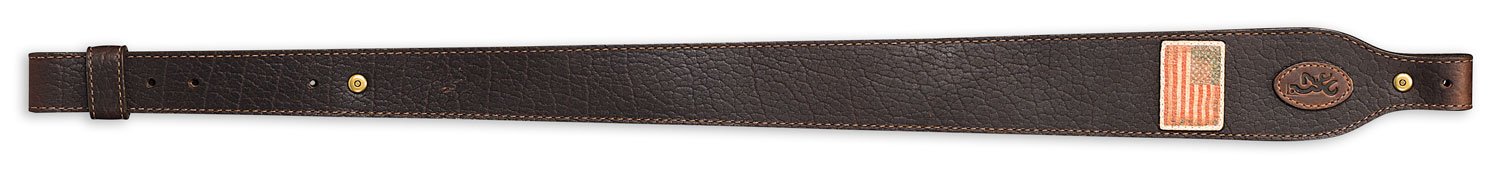 Browning 122616 Freedom Sling Dark Brown Leather 25.5" Adjustable - Browning