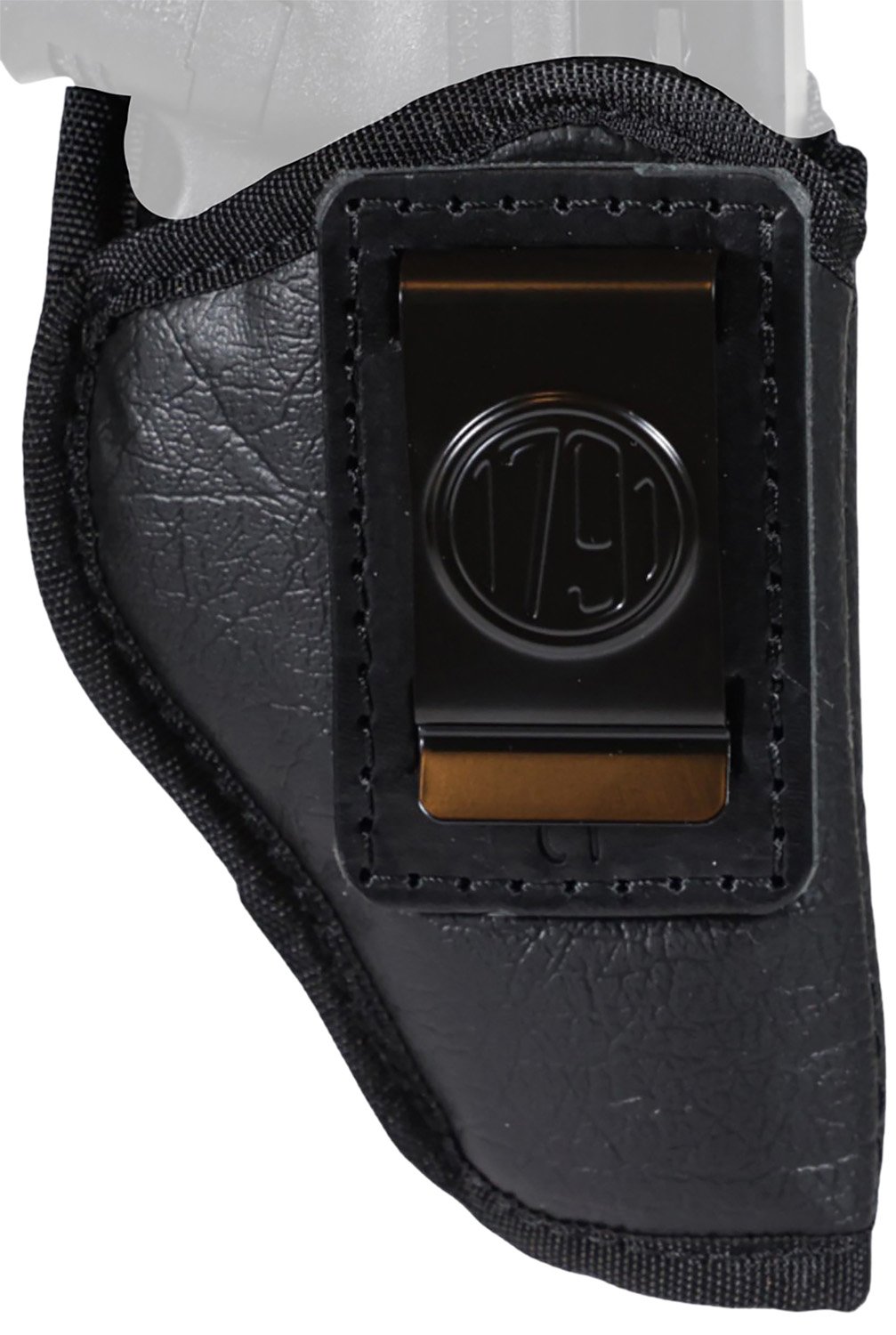 1791 Gunleather ECOC1BLKR EcoCarry IWB Compact Black Right Hand Holster - 1791 Gunleather