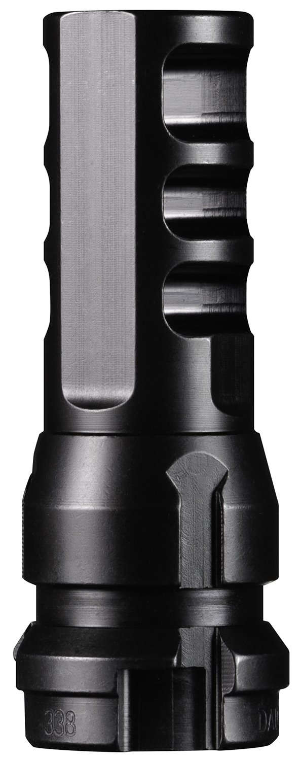 Dead Air Armament DA104 KeyMo Muzzle Brake 338 Cal M18x1 Black - Dead Air