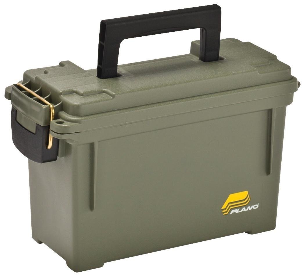 Plano Molding Company 1312-00 Field Box OD Green 6-8 Ammo Capacity .30 - Plano Molding Company - .30