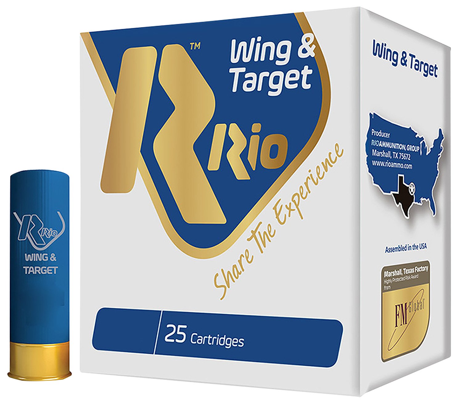 Buy Rio Ammunition WT2875 12 Gauge 2.75In 1OZ 7.5 Shot 25/Box online