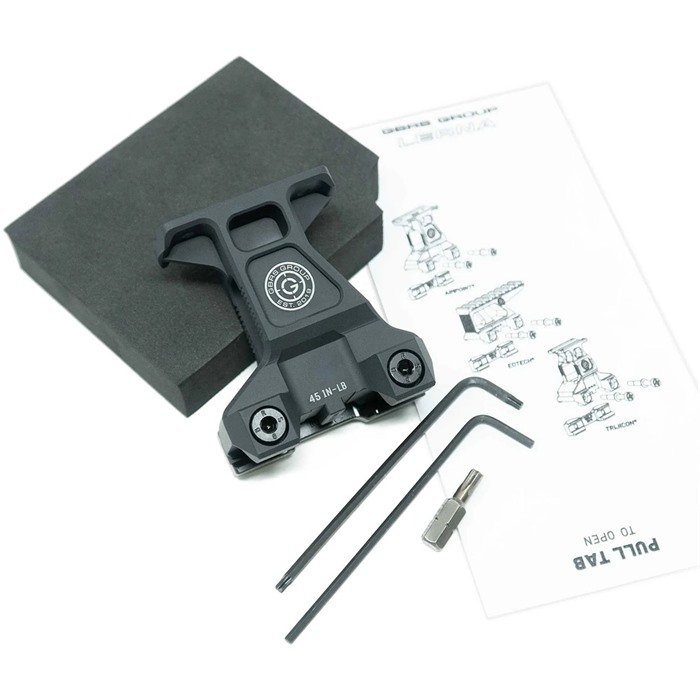 GBRS Group GEAR-LERN-ACRO-BLK Lerna Mount Kit Anodized Black Finish - GBRS Group