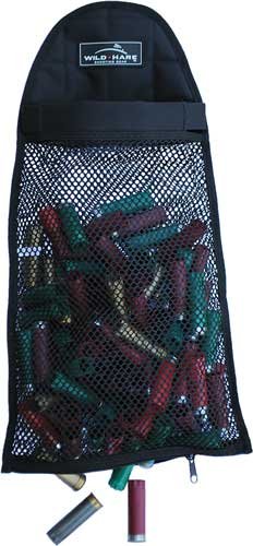 Peregrine WH306SBK Wild Hare Mesh Hull Bag, Holds 100+ 12 Ga. Hulls, Black - Peregrine Outdoors