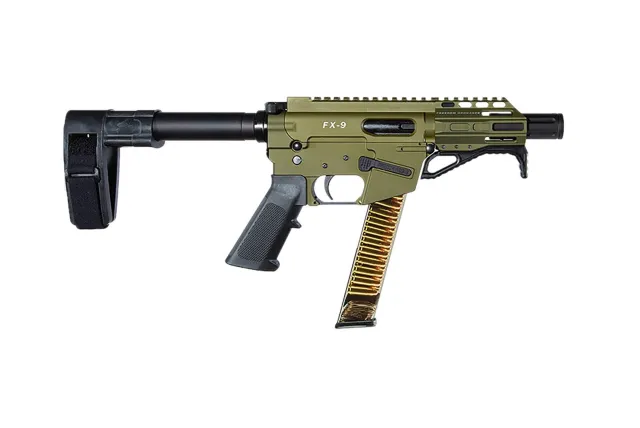 FREEDOM ORDNANCE FX9P4SBM-ODG FX9P 9mm Luger 4" OD Green - Freedom Ordnance - 9mm Luger (9x19 Parabellum)