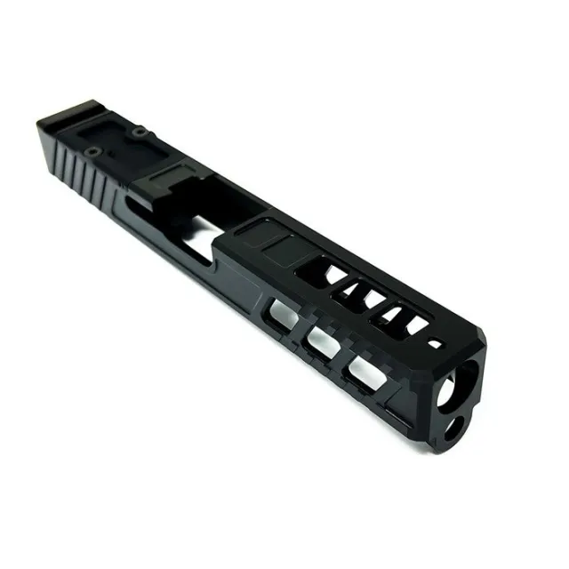 Alpha Shooting Sports G17MARKV4NIT Slide Glock 17 Gen 3 9mm Luger RMR Black