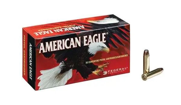 Federal AE40R2 American Eagle Handgun 40 S&W 155 gr Full Metal Jacket (FMJ) 50 Per Box/ 20 Cs - Federal Premium Ammunition - 40 S&W