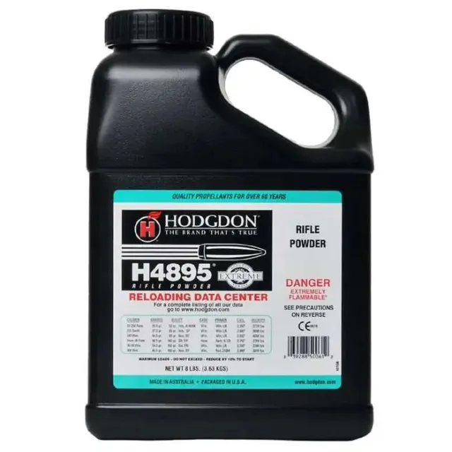 Hodgdon Extreme H4895 Rifle Powder 8 lbs - Hodgdon