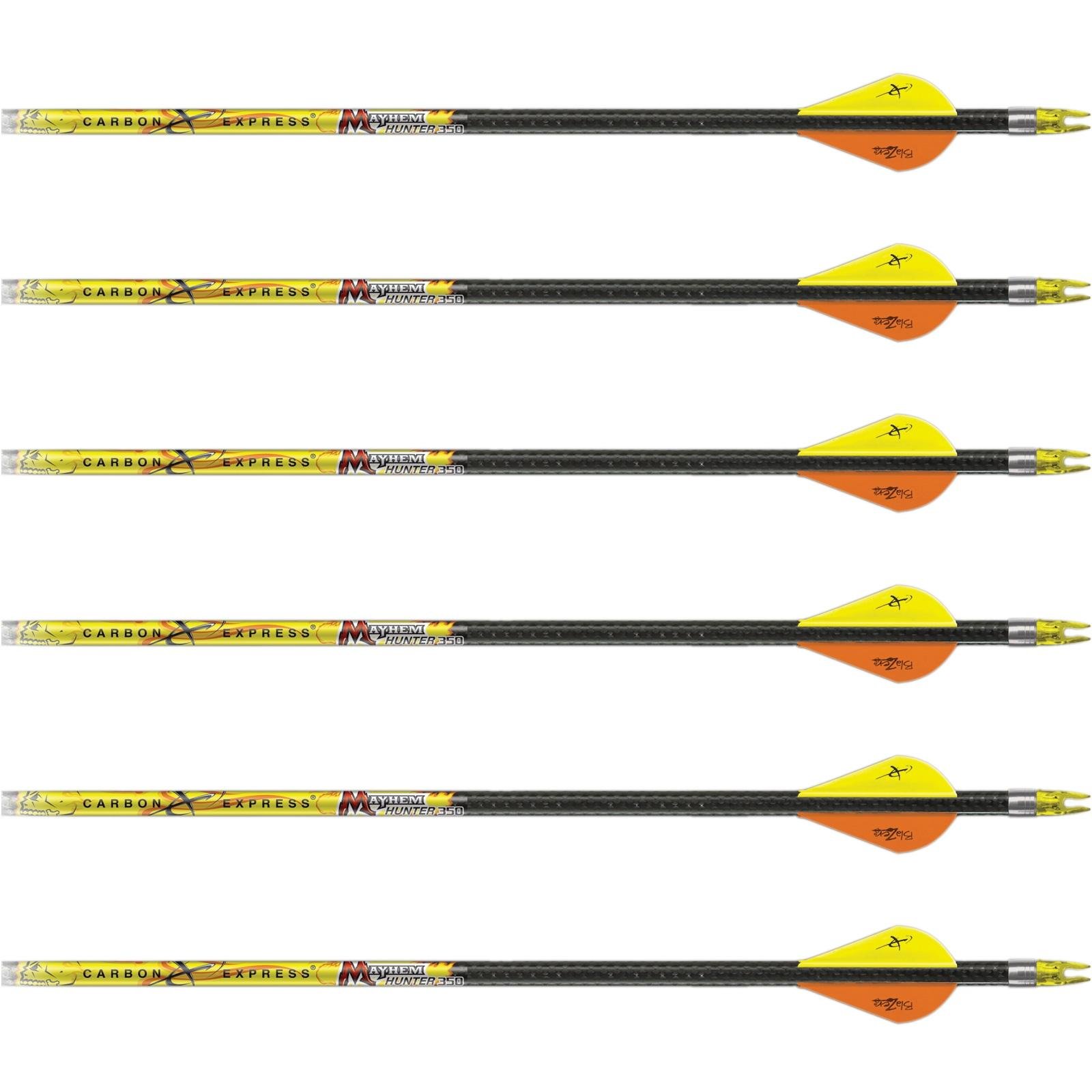 Mayhem Crossbow Bolts 20" Moon/Flat 6 pk.