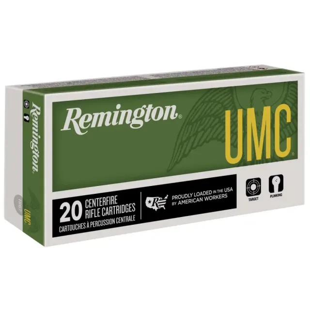 Buy Remington UMC 23661 Centerfire Rifle Ammo, 450 Bushmaster, 260 gr FMJ, 20 rd, Brass Color online