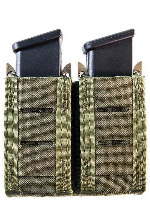 High Speed Gear Double Pistol Taco OD Tactical Mag Pouch - HIGH_SPEED_GEAR
