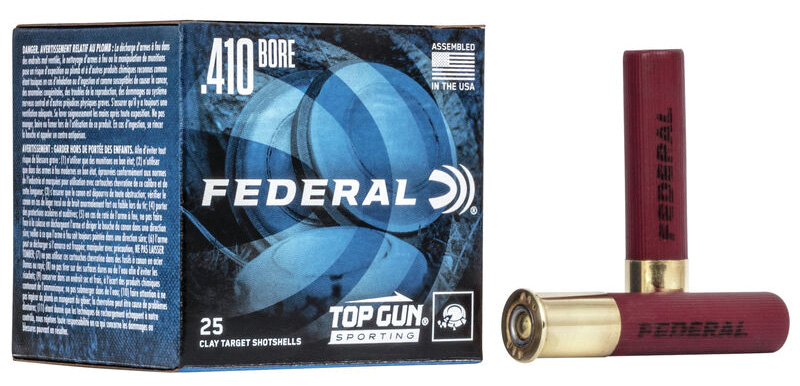 Federal TGS41214 7.5 410GA 2.75" 1/2oz #7.5 Shot Target Loads 25/Box - Federal Premium Ammunition - 410GA