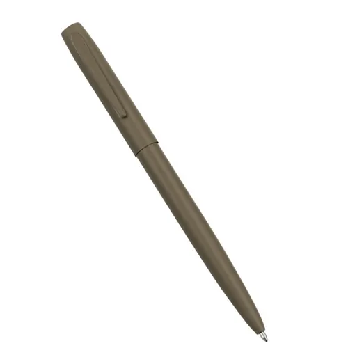 Rite in the Rain All-Weather Metal Clicker Pen Flat Dark Earth