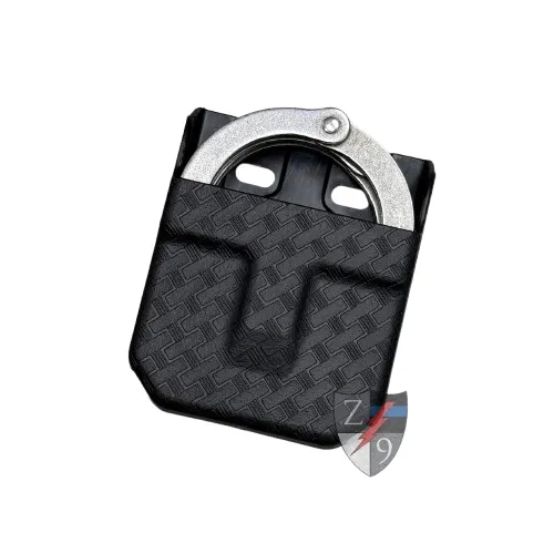 Zero9 Solutions Handcuff Case Standard Belt Loop Black MOLLE - Zero9 Solutions