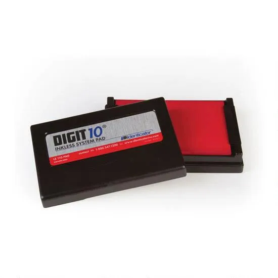 Identicator Digit 10 Refill Kit Replacement Ink Pads 10-Pack