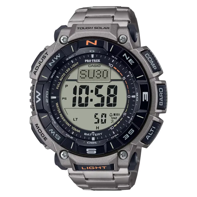 Casio Pro Trek Solar Triple Sensor Altimeter Barometer Compass - Casio